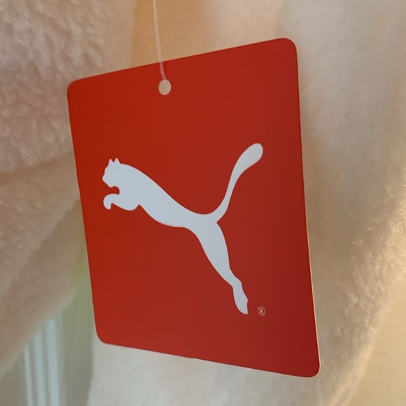 New With Tag…PUMA Sherpa Fleece Jacket With Woven Details - Size Large - Picture 8 of 8